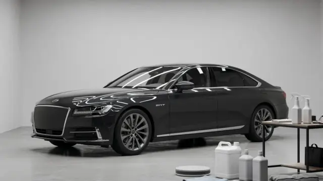 Professionelle Carsthetics Detailing Aufbereitung schützt Fahrzeuglack und erhöht den Wert des Autos