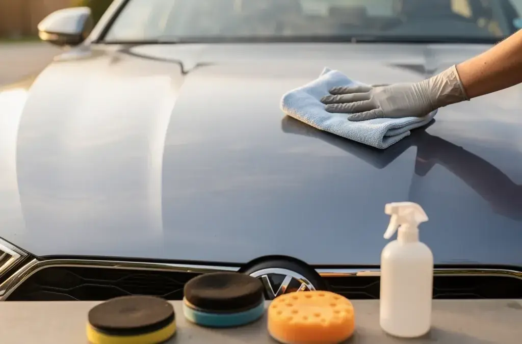 Fahrzeugaufbereitung günstig selbst durchführen mit einfachen Materialien und Techniken