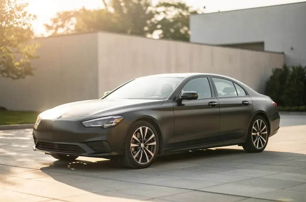 Lackschutzfolie matt für Autos schützt den Lack und verleiht ein elegantes Design