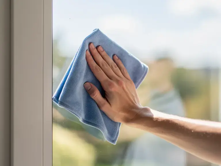 Mikrofasertuch für Glas: So erreichen Sie streifenfreien Glanz