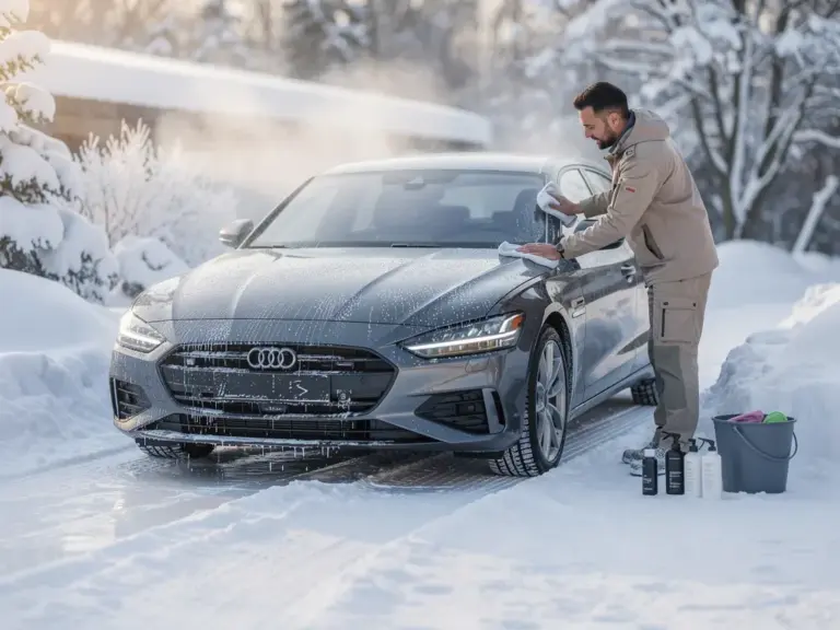 Mobile Fahrzeugaufbereitung im Winter: Lohnt sich das?