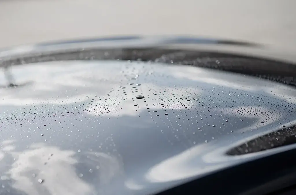 Politur und Versiegelung für Autos verbessern Glanz und Schutz des Lackes