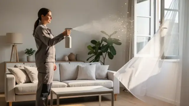 Professionelle Geruchsbeseitigung verbessert die Luftqualität für ein gesundes Wohnraumklima