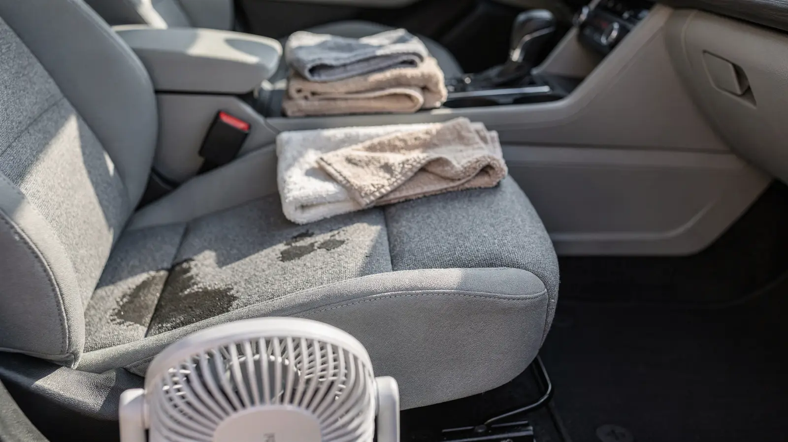 Autopolster trocknen: So werden feuchte Sitze im Auto wieder trocken