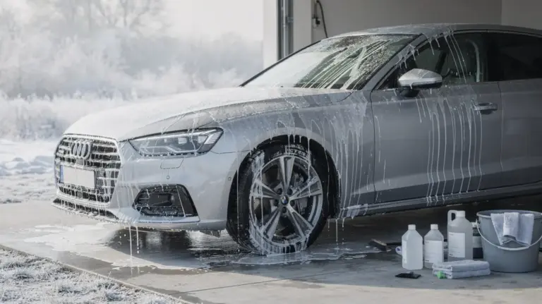 Lack im Winter schützen: So bleibt der Autolack vor Salz und Frost intakt