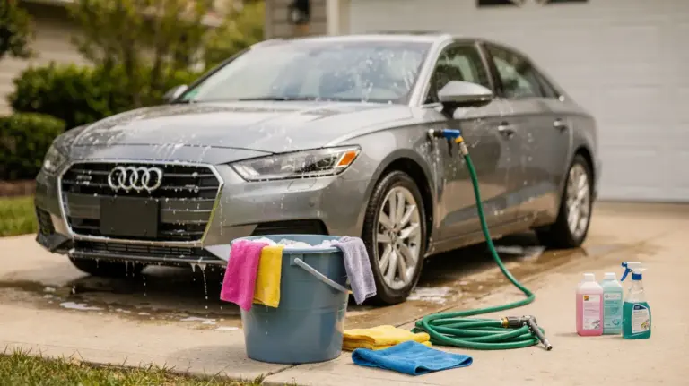 Auto zuhause waschen: Was erlaubt ist und wie Sie richtig vorgehen