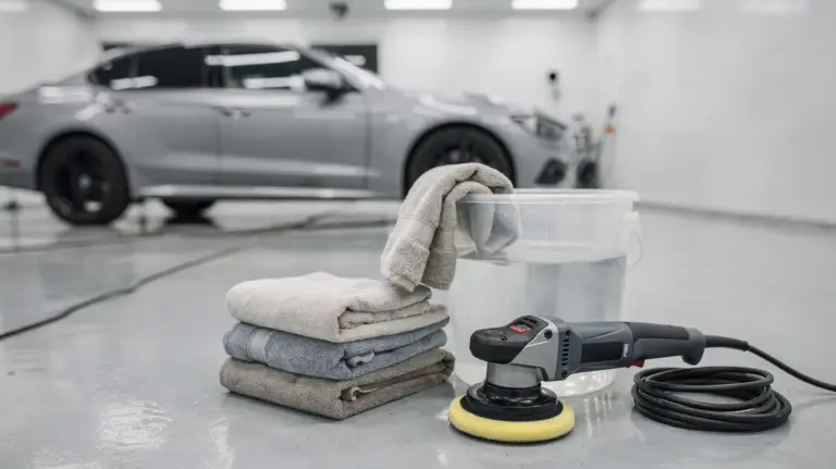 Muss das Auto vor dem Polieren gewaschen werden?